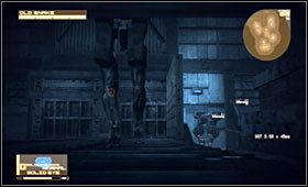 When the Dwarf-Gekkos turn back go to the barrels - Blast Furnace & Casting Facility - Fourth act - Alaska - Metal Gear Solid 4: Guns of the Patriots - Game Guide and Walkthrough