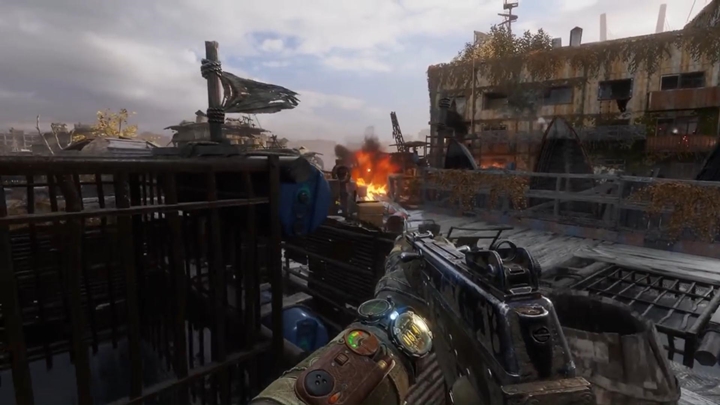Follow the Captain - you reach his boat - Metro Exodus Sams Story: Searching for the Captain - walkthrough - Walkthrough - Metro Exodus Guide