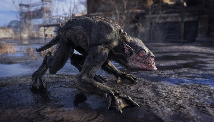 Appearance: a mutant moving on fours - Metro Exodus: Mutants - Basics - Metro Exodus Guide