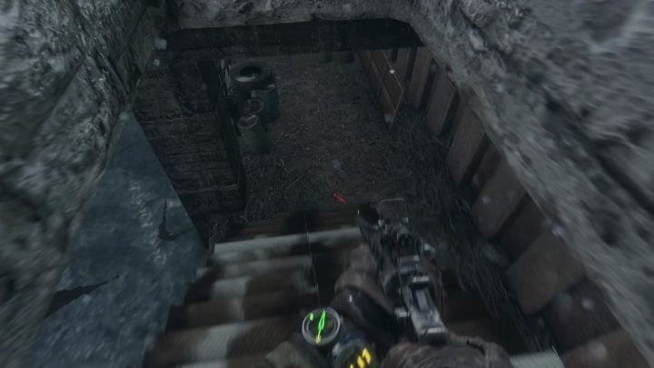 An enemy awaits you at the bottom - Metro Exodus: Theft of boats in port - walkthrough - Volga - Metro Exodus Guide