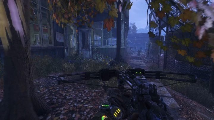 Remember, if you dont plan on stunning enemies, you have a perfect weapon for eliminating opponents - Metro Exodus: First contact with the locals - walkthrough - Taiga - Metro Exodus Guide