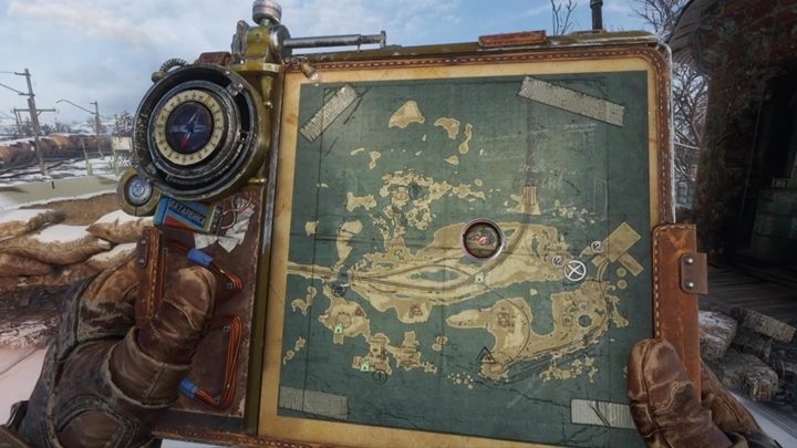 First, get to Knyaz in the designated place and discuss the expedition with him - Metro Exodus: Hangar with a big fish - walkthrough - Volga - Metro Exodus Guide