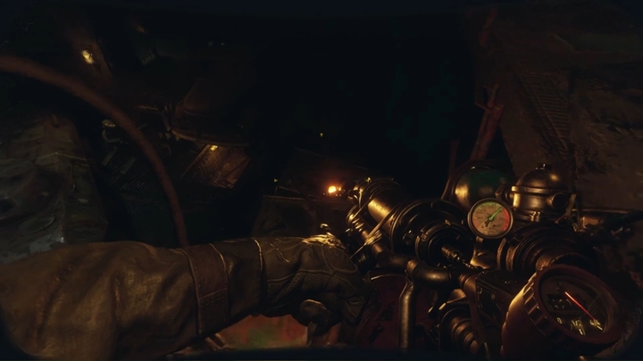 Watch the cut-scenes and go down with the flamethrower - Metro Exodus The Two Colonels: Going after the map - walkthrough - Walkthrough - Metro Exodus Guide