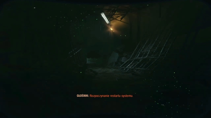 Move towards the light and get to the door - Metro Exodus The Two Colonels: Going after the map - walkthrough - Walkthrough - Metro Exodus Guide