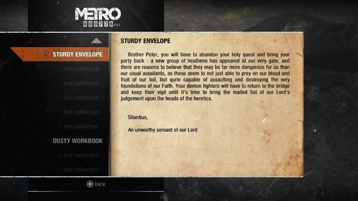 16 - Metro Exodus: Diaries and postcards in Winter and The Volga - collectibles - Diaries and postcards - Metro Exodus Guide