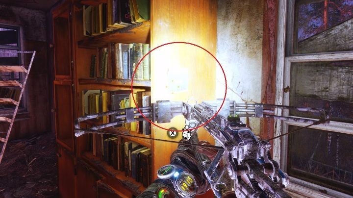 Location: The second postcard is in the library - Metro Exodus: Diaries and postcards in Taiga - collectibles - Diaries and postcards - Metro Exodus Guide