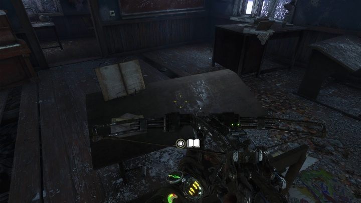 Location: There is a building behind the statue, on the right - Metro Exodus: Diaries and postcards in Taiga - collectibles - Diaries and postcards - Metro Exodus Guide