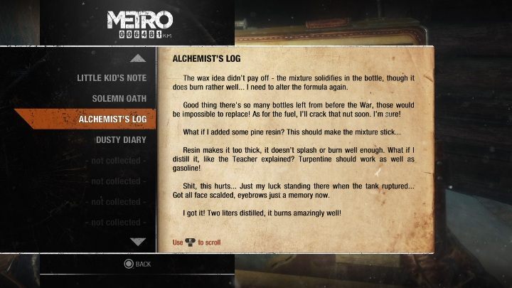 10 - Metro Exodus: Diaries and postcards in Taiga - collectibles - Diaries and postcards - Metro Exodus Guide