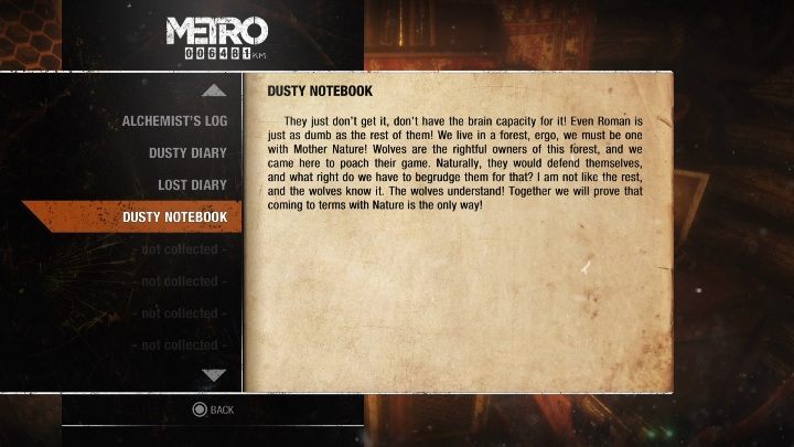14 - Metro Exodus: Diaries and postcards in Taiga - collectibles - Diaries and postcards - Metro Exodus Guide