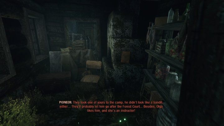 Location: There is a cabin in the forest - Metro Exodus: Diaries and postcards in Taiga - collectibles - Diaries and postcards - Metro Exodus Guide