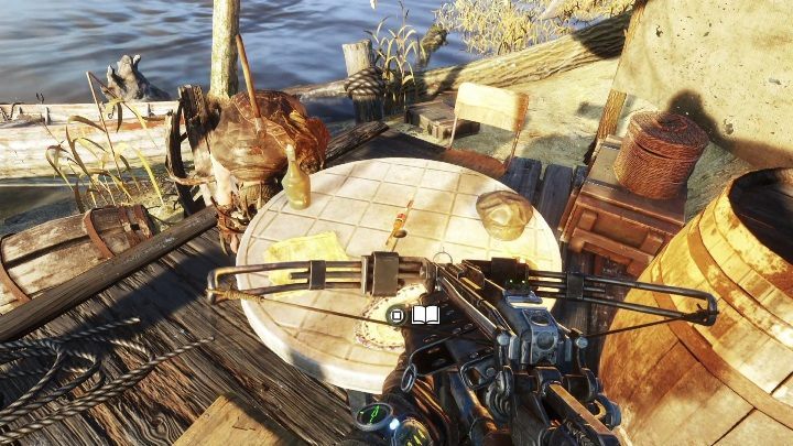 Location: This diary lies on the table near the water - Metro Exodus: Diaries and postcards in Taiga - collectibles - Diaries and postcards - Metro Exodus Guide