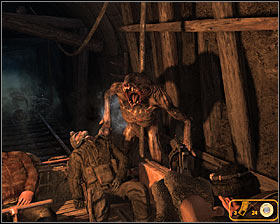 Generally this battle is going to be much easier than it looks, because you wont be fighting with more than one monster at a time #1 #2 - Walkthrough - Chase | Chapter 1 - Walkthrough - Chapter 1 - Metro 2033 Guide