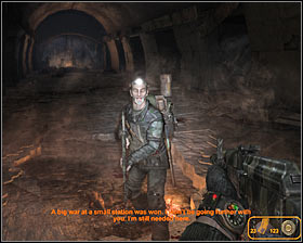 Move back to the stairs quickly and wait for the explosion to occur - Walkthrough - Cursed* | Chapter 3 - Chapter 3 - Metro 2033 Guide