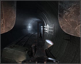 It wont take long until youve reached a trolley #1 and you should familiarize yourself with the controls #2, because youll spend most of the mission in the gunners seat - Walkthrough - Trolley Combat | Chapter 4 - Chapter 4 - Metro 2033 Guide