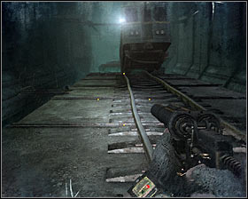 Head down to a lower level, join Bourbon and continue exploring the surrounding area together #1 - Walkthrough - Bridge | Chapter 2 - Chapter 2 - Metro 2033 Guide