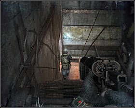 Approach Bourbon #1 and listen to what he has to say about your current situation - Walkthrough - Bridge | Chapter 2 - Chapter 2 - Metro 2033 Guide