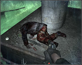 If youve decided to jump down the hole you will have to put on a gas mask to stay alive - Walkthrough - Lost Catacombs | Chapter 2 - Chapter 2 - Metro 2033 Guide