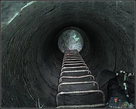 Make a few steps forward and you should find a ladder to your right #1 - Walkthrough - Front Line* | Chapter 4 - Chapter 4 - Metro 2033 Guide