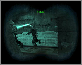 Once youre at the top you should perform two actions - destroy a nearby light source using a silenced weapon #1 and extinguish a lamp - Walkthrough - Front Line* | Chapter 4 - Chapter 4 - Metro 2033 Guide