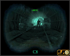 Eventually you should be able to locate a ladder - it can be found to the right of the pillars #1 - Walkthrough - Front Line* | Chapter 4 - Chapter 4 - Metro 2033 Guide