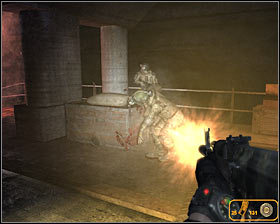 Return to the start area for the second time and now find a staircase leading to a lower platform #1 - Walkthrough - Front Line* | Chapter 4 - Chapter 4 - Metro 2033 Guide