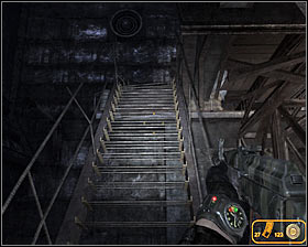 Keep going straight and make sure to use a flashlight or nightvision goggles so you wont fall through one of the holes - Walkthrough - Front Line* | Chapter 4 - Chapter 4 - Metro 2033 Guide