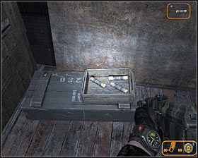 You must acknowledge the fact that a lot of opponents will use the stairs to get to you from the lower platforms - Walkthrough - Front Line* | Chapter 4 - Chapter 4 - Metro 2033 Guide