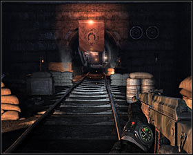 Securing the lower platforms mentioned in the text is possible #1, however you wouldnt find anything interesting aside from several enemy units - Walkthrough - Front Line* | Chapter 4 - Chapter 4 - Metro 2033 Guide