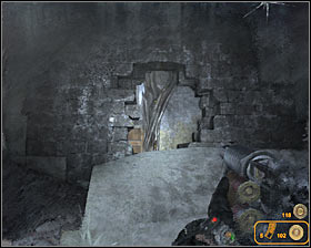Proceed to the right where youll have to go through a second corridor filled with tentacles #1 - Walkthrough - Library | Chapter 5 - Chapter 5 - Metro 2033 Guide