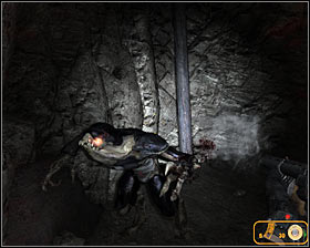 Once youre inside a new cave #1 you should notice that a new monster has appeared in the area - Walkthrough - Cave | Chapter 6 - Chapter 6 - Metro 2033 Guide
