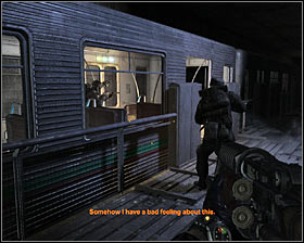 Head forward and it shouldnt take too long until youve reached a train platform and rejoined with the rest of your team #1 - Walkthrough - Cave | Chapter 6 - Chapter 6 - Metro 2033 Guide