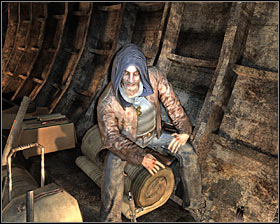 This person sells guns, throwing knives, dynamite sticks and medkits - Merchants | Basics - Basics - Metro 2033 Guide