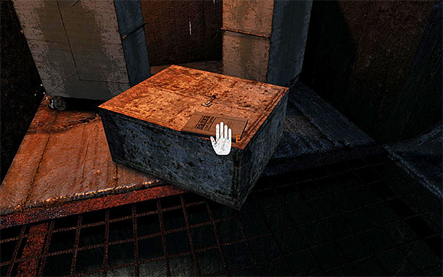 Stay in the room, where you got knives and eliminated a guard, because there is a hidden Artyoms diary page lying on the box shown on the above screen - Follow Pavel and avoid detection | Chapter 3: Pavel - Chapter 3: Pavel - Metro: Last Light Game Guide