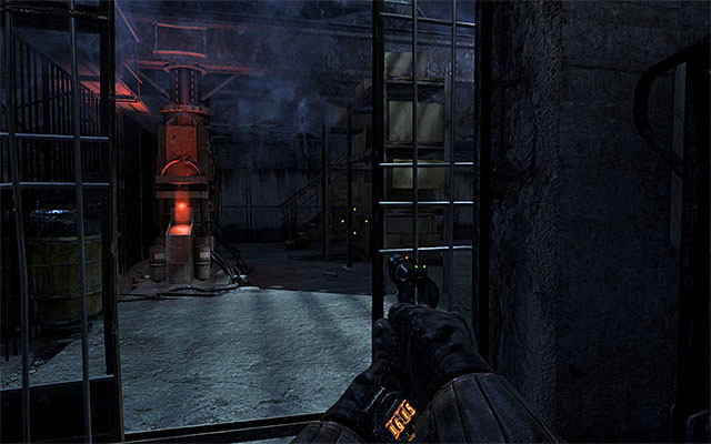 Regardless whether youve eliminate the above mentioned guards or not, go to the left building exit - Find a way to get upstairs | Chapter 5: Separation - Chapter 5: Separation - Metro: Last Light Game Guide