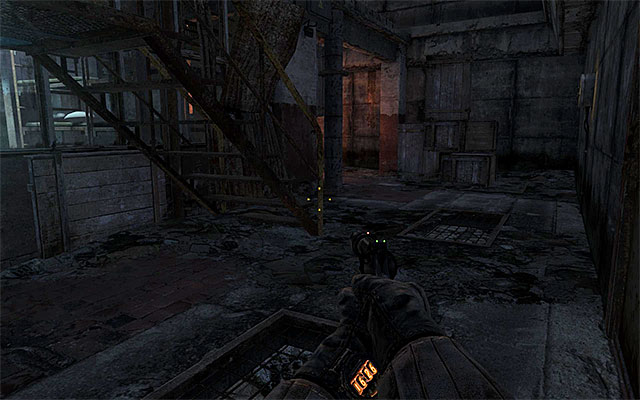 Carefully approach larger two-level area with new guards - Find and save Pavel (1) | Chapter 6: Facility - Chapter 6: Facility - Metro: Last Light Game Guide