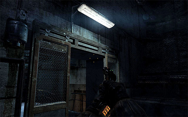 Once youve done with everything, return downstairs and use the newly unlocked passage shown on the above screen - Find and save Pavel (2) | Chapter 6: Facility - Chapter 6: Facility - Metro: Last Light Game Guide