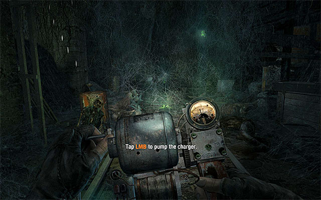 After few moments youll reach the area with spiders cocoons for the first time - Find a way through the catacombs | Chapter 7: Torchlight - Chapter 7: Torchlight - Metro: Last Light Game Guide
