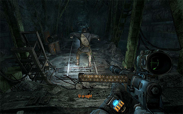 Wait until Pavel opens the door and enter new big tunnel - Find a way through the catacombs | Chapter 7: Torchlight - Chapter 7: Torchlight - Metro: Last Light Game Guide