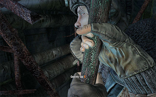 Answer Pavels crying for help as quick as possible because new radspiders appear in the area regularly - Find a way through the catacombs | Chapter 7: Torchlight - Chapter 7: Torchlight - Metro: Last Light Game Guide