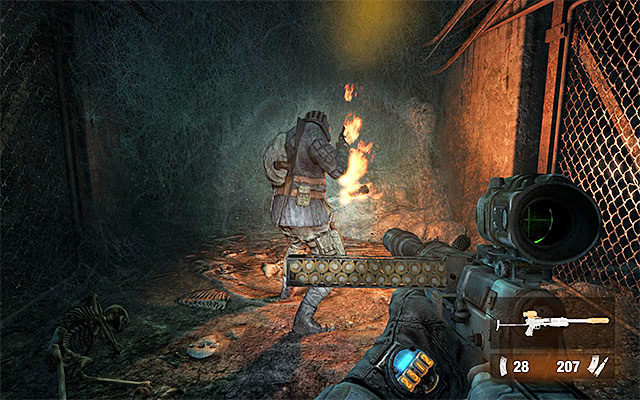 Wait until Pavel prepares a torch and follow him - Find a way through the catacombs | Chapter 7: Torchlight - Chapter 7: Torchlight - Metro: Last Light Game Guide