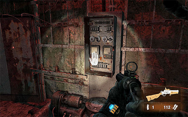 Keep going and prepare to deal with at least one radspider (you can also try to flee, using sprint) - Find the fusebox and open the door | Chapter 7: Torchlight - Chapter 7: Torchlight - Metro: Last Light Game Guide