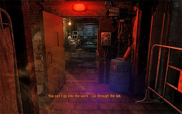 After you regain control over Artyom, start your walk through the quarantined area - Meet Khan through the checkpoint and outside the station | Chapter 20: Quarantine - Chapter 20: Quarantine - Metro: Last Light Game Guide