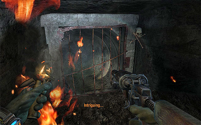 After you get into an area with no visible way out, act in accordance with Khans orders and start setting cobwebs on fire - Follow Khan to find the Dark One | Chapter 21: Khan - Chapter 21: Khan - Metro: Last Light Game Guide