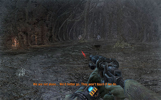 The single mutant that you encounter can be well ignored because, due to the storm, the beast will not attack you (if you really have to, approach the monster and search through the corpse next to it) - Reach the rangers lighthouse | Chapter 27: Red Square - Chapter 27: Red Square - Metro: Last Light Game Guide