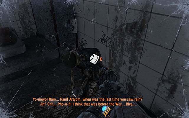 Already here, you need to decide whether you want to examine the area above, or only focus on following Pavel - Follow Pavel to the Theater Station | Chapter 8: Echoes - Chapter 8: Echoes - Metro: Last Light Game Guide