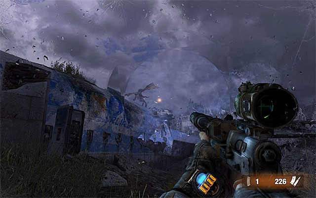 You need to be careful here, as you can be grabbed by the demon, which results in a loss of a large portion of health - Follow Pavel to the Theater Station | Chapter 8: Echoes - Chapter 8: Echoes - Metro: Last Light Game Guide