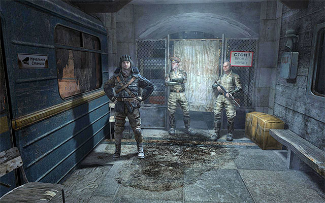 The entire chapter takes place in Bolshoi Theatres building, which serves as a shelter to survivors - Reach the Red Line - part 1 | Chapter 9: Bolshoi - Chapter 9: Bolshoi - Metro: Last Light Game Guide