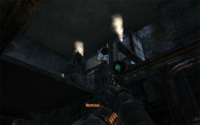 Explore the sewers to find several supply crates - Find the switch to stop the fan blade and crawl through | Chapter 11: Revolution - Chapter 11: Revolution - Metro: Last Light Game Guide