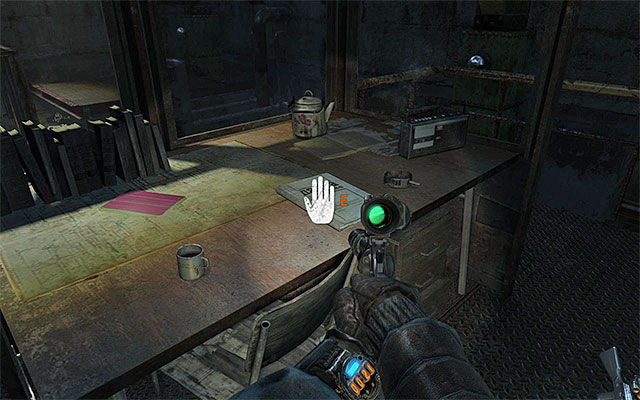 You can now take one of the ladders to the balconies above the control room - Find the switch to stop the fan blade and crawl through | Chapter 11: Revolution - Chapter 11: Revolution - Metro: Last Light Game Guide