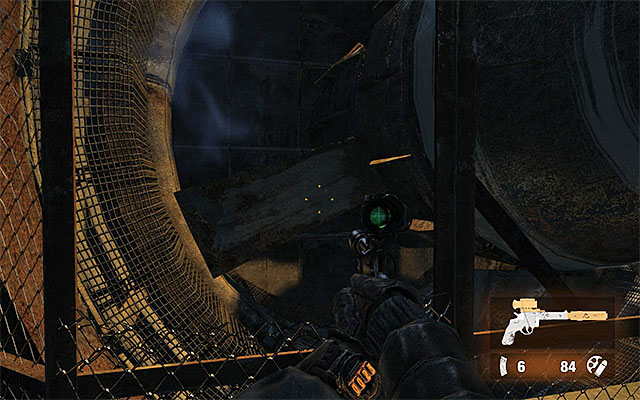 Leave the control room and approach the fan that you have just switched off - Find the switch to stop the fan blade and crawl through | Chapter 11: Revolution - Chapter 11: Revolution - Metro: Last Light Game Guide